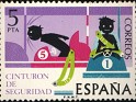 Spain - 1976 - Road Safety - 5 PTA - Multicolor - Car, Road, Safety - Edifil 2314 - 1